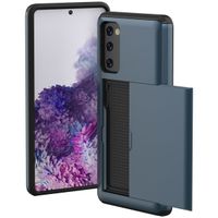 imoshion Backcover mit Kartenfach Samsung Galaxy S20 FE - Dunkelblau