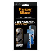 PanzerGlass Ultra Wide Fit FastFit in-a-box Privacy Screen Protector Apple iPhone 17 / 16 Pro