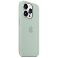 Apple Silikon-Case MagSafe für das iPhone 14 Pro - Succulent