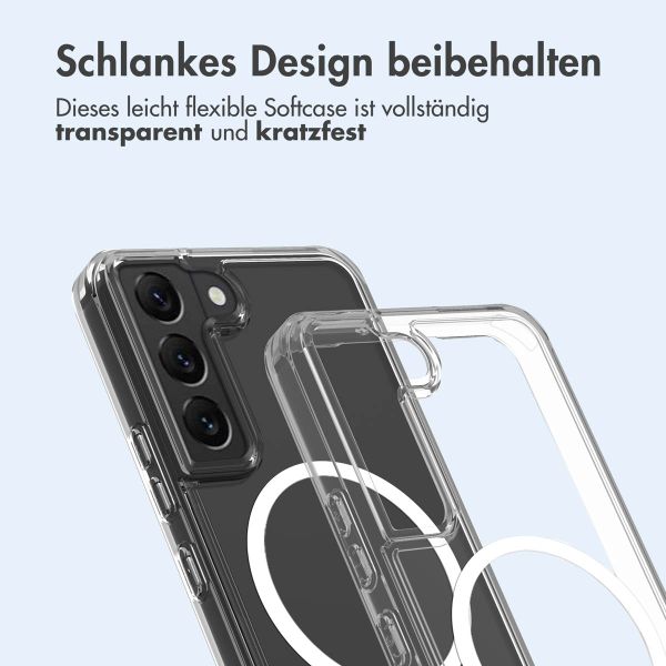 imoshion Protective Back Cover mit MagSafe Samsung Galaxy S22 - Transparent