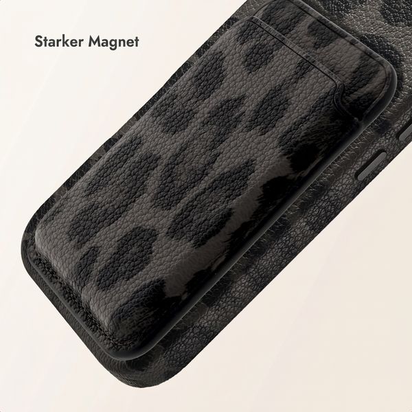 Selencia Sabi Kartenhalter mit MagSafe - Midnight Black
