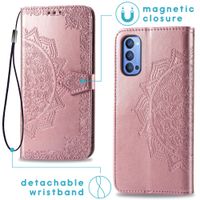 imoshion Mandala Klapphülle Oppo Reno4 5G - Rosé gold