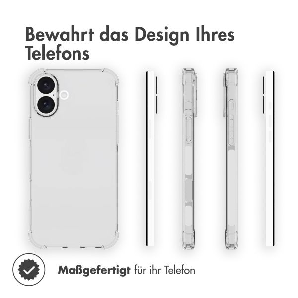 imoshion Shockproof Case für das iPhone 16 - Transparent