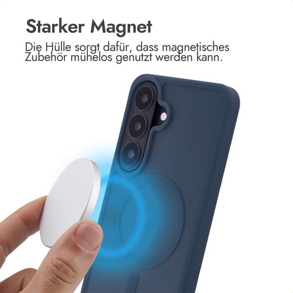 imoshion Color Guard Back Cover mit MagSafe Samsung Galaxy S26 FE / S25 FE - Dunkelblau