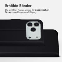 Accezz Wallet TPU Klapphülle Apple iPhone 17 Pro Max - Schwarz