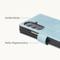 imoshion Luxuriöse Klapphülle Samsung Galaxy Z Fold 8 Ultra - Hellblau