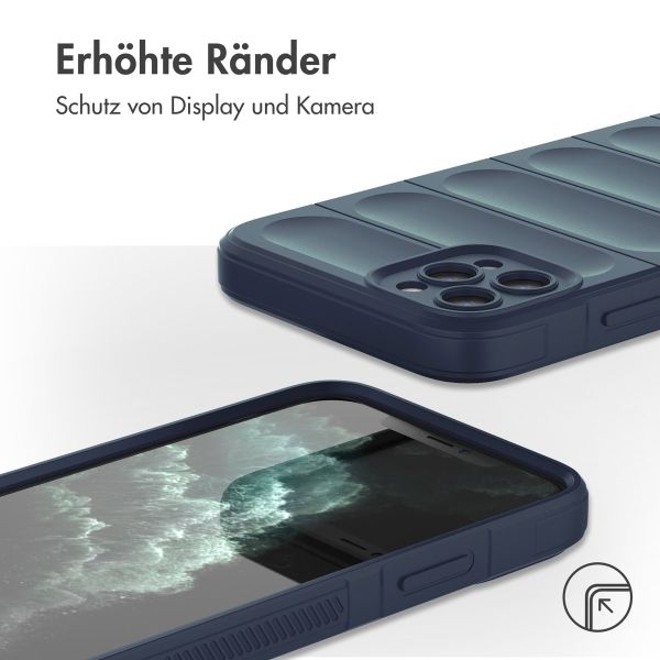 imoshion EasyGrip Back Cover für das iPhone 11 Pro Max - Dunkelblau