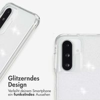 imoshion Klare Glitter Backcover Samsung Galaxy A36 / A56 - Silber