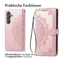 imoshion Mandala Klapphülle für das Samsung Galaxy A15 (5G/4G) - Rose Gold