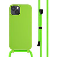 imoshion SilikonHülle mit Band iPhone 14 - Fluor Groen