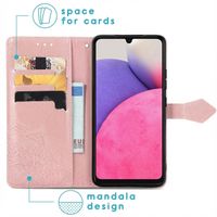 imoshion Mandala Klapphülle Samsung Galaxy A33 - Rosé gold