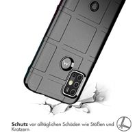 imoshion Rugged Shield Backcover für das Motorola Moto G30 / G20 / G10 (Power) - Schwarz