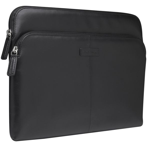 dbramante1928 Skagen Pro+ Sleeve - Laptop Hülle 13 Zoll - Laptop Sleeve - Echtes Leder - Apple MacBook Pro 13 Zoll / Air 13 Zoll - Black