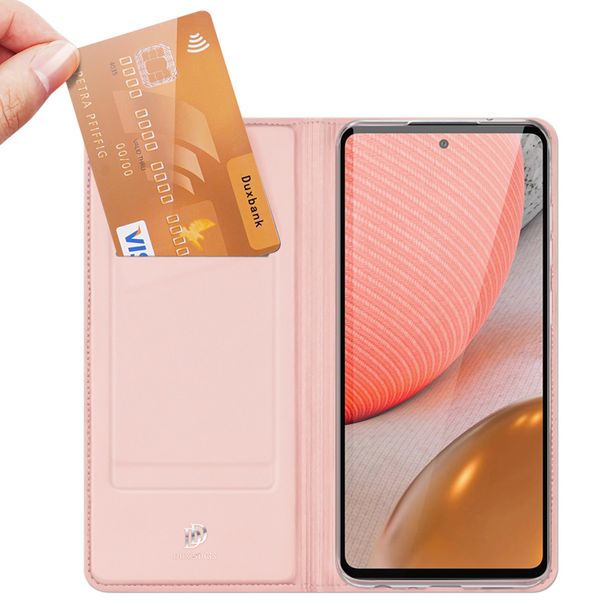 Dux Ducis Slim TPU Klapphülle für das Samsung Galaxy A72 - Roségold