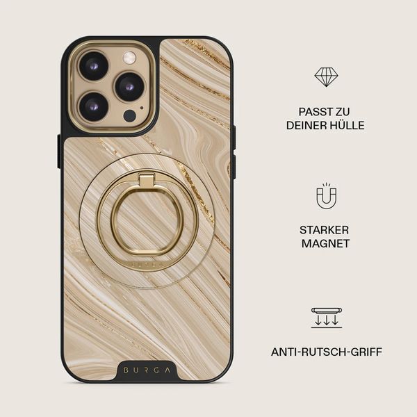 Burga Ringholder MagSafe Gold - Handyringe - Full Glam