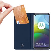 Dux Ducis Slim TPU Klapphülle für das Motorola Moto G9 Power - Dunkelblau