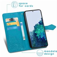 imoshion Mandala Klapphülle Samsung Galaxy S22 - Türkis