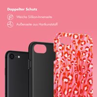 Selencia Vivid Back Cover Apple iPhone SE (2022 / 2020) / 8 / 7 - Wild Spots Lipstick