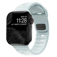 Nomad Sport Band FKM für die Apple Watch Series 1 bis 9 / SE (38/40/41 mm) | Series 10 (42 mm) - Icy Blue Glow