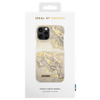 iDeal of Sweden Fashion Back Case iPhone 12 Pro Max - Sparkle Greige Marble