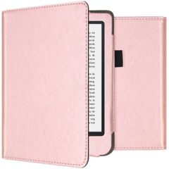 imoshion Vegan Leather Klapphülle Kobo Clara 2E / Tolino Shine 4 - Rosé gold