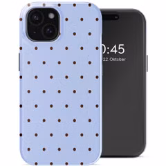 Selencia Vivid Rückabdeckung mit MagSafe Apple iPhone 15 - Happy Dots Digital Sky