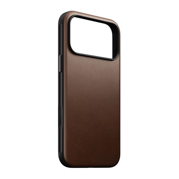 Nomad Modern Leather Case mit MagSafe Apple iPhone 17 Pro Max - Braun