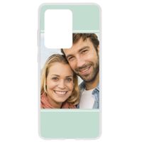 Gestalte deine eigene Samsung Galaxy S20 Ultra Gel Hülle - Transparent