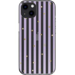 imoshion  Design Hülle für das iPhone 13 - Sparkle Lines Lavender