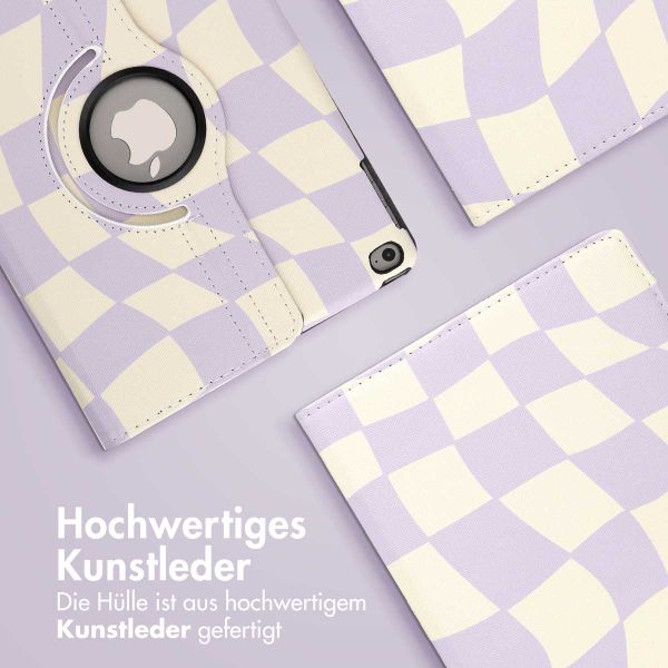 imoshion 360° drehbare Design Klapphülle Apple iPad 6 (2018) 9.7 Zoll / iPad 5 (2017) 9.7 Zoll - Dancing Cubes