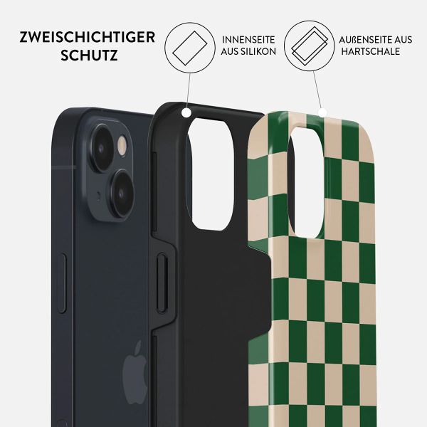 Burga Tough Back Cover für das iPhone 14 - Ivy League