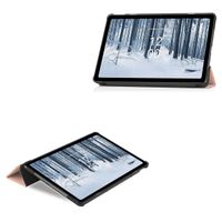 imoshion Trifold Klapphülle Nokia T21 - Rosé gold