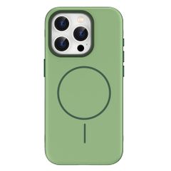 imoshion Color Backcover mit Thin MagSafe Ring Apple iPhone 15 Pro - Dunkelgrün
