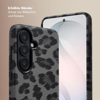 Selencia Sabi Backcover Leopardenmuster mit MagSafe Samsung Galaxy S26 - Midnight Black