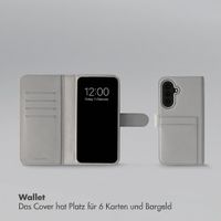 Selencia Olyn Abnehmbare Bookcase mit MagSafe Samsung Galaxy A57 (5G) - Grau