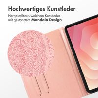 imoshion Mandala Klapphülle Samsung Galaxy Tab S11 - Rose Gold