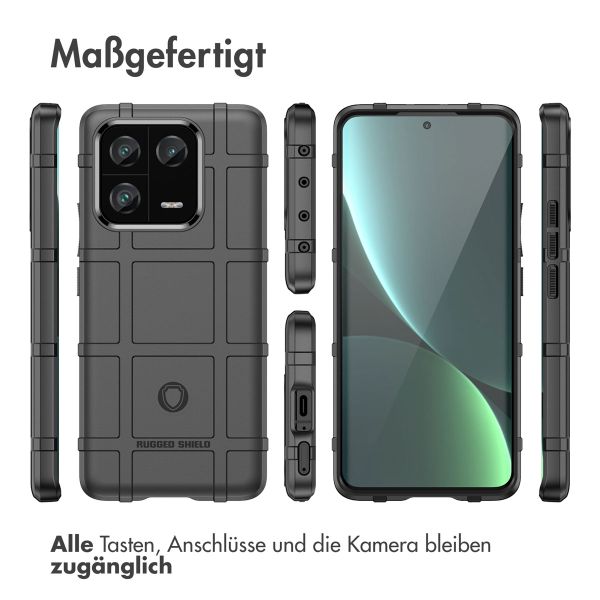 imoshion Rugged Shield Backcover für das Xiaomi 13 Pro - Schwarz