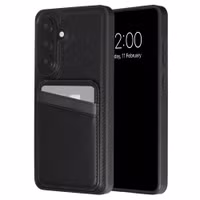imoshion Backcover mit Kartenfach und Ständer Samsung Galaxy S26 Plus - Schwarz