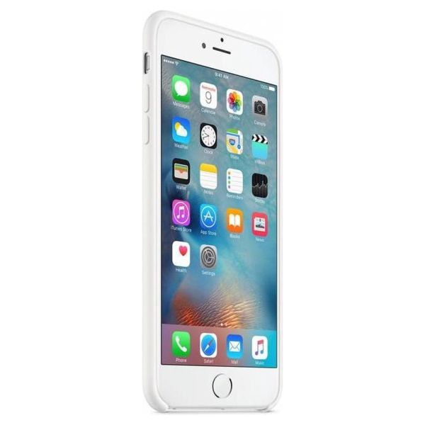 Apple Silikon-Case für das iPhone 6(s) Plus - White