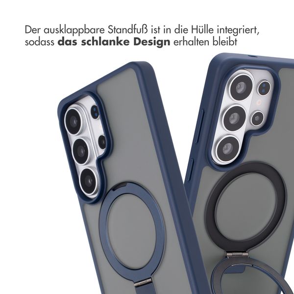 Accezz Ring Stand Backcover mit MagSafe Samsung Galaxy S26 Ultra - Blau