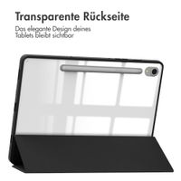 imoshion Trifold Hardcase Klapphülle Samsung Galaxy Tab S9 11.0 Zoll - Schwarz