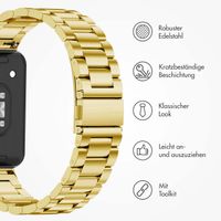 imoshion Edelstahlarmband für das Samsung Galaxy Fit 3 - Gold