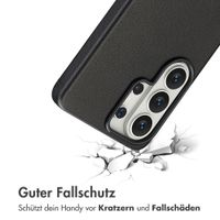 Accezz MagSafe Leather Backcover Samsung Galaxy S26 Ultra - Onyx Black