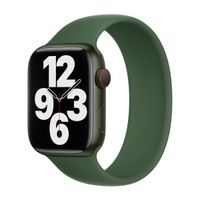 Apple Silikon Solo Loop für das  Apple Watch | 38/40/41/42 mm - Größe 8 - Clover