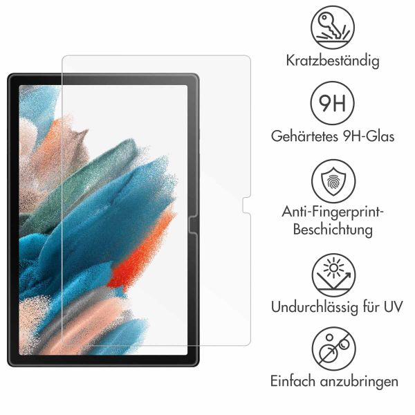 imoshion Displayschutz aus gehärtetem Glas für das Samsung Galaxy Tab A8 - Transparant