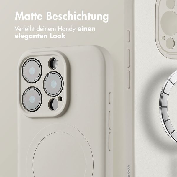 imoshion Color Back Cover mit MagSafe für das Apple iPhone 16 Pro Max - Beige