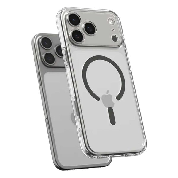 Spigen Ultra Hybrid Backcover MagSafe Apple iPhone 17 Pro - Clear Graphite