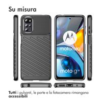 imoshion Thunder Backcover Motorola Moto G22 / E32 / E32s - Schwarz