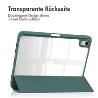 imoshion Trifold Hardcase Klapphülle für das iPad 10 (2022) 10.9 Zoll - Grün