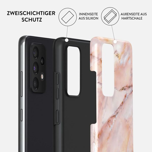 Burga Tough Back Cover für das Samsung Galaxy A52(s) (5G/4G) - Morning Sunshine